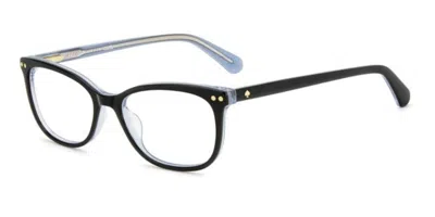Kate Spade Adria 2 D51 Occhiali Da Vista Neri Per Donna (solo Montatura) In Black