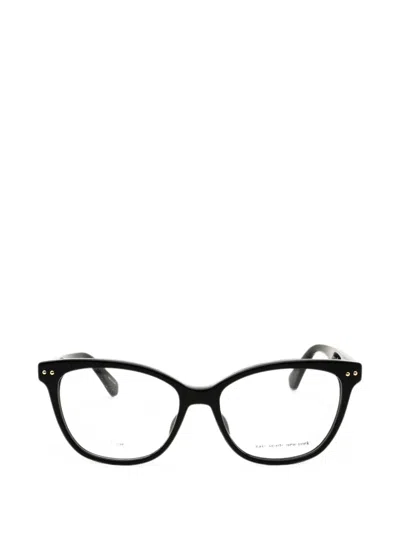 Kate Spade Adrie Cat-eye Glasses In Black