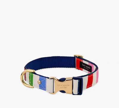 Kate Spade Adventure Stripe Collar In Multi