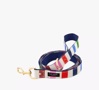 Kate Spade Adventure Stripe Leash In Multi