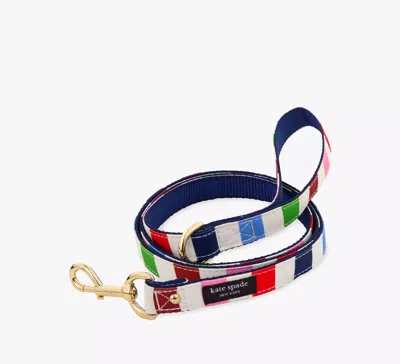 Kate Spade Adventure Stripe Leash In Multi
