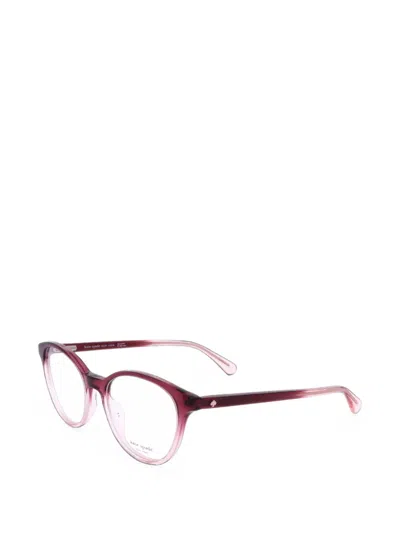 Kate Spade Aggie Round-frame Glasses In Multi