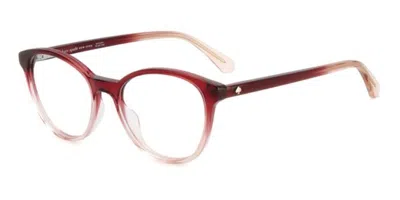 Kate Spade Aggie 92y Women's Glasses Pink Size 50 - Free Lenses - Blue Light Block Available In Multi