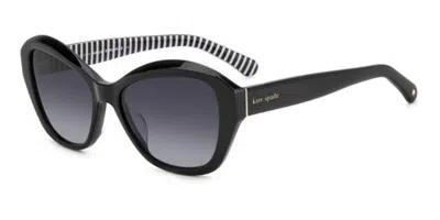 Kate Spade Aglaia/s 807/9o Women's Sunglasses Black Size 54