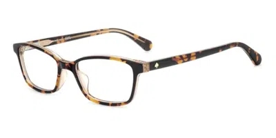 Kate Spade Agnessa 2 Dxh Women's Glasses Tortoiseshell Size 49 - Free Lenses - Blue Light Block Available In Brown