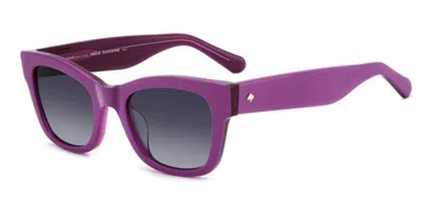 Kate Spade Aimee/s 35j/9o Women's Sunglasses Pink Size 50 In Red