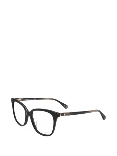 Kate Spade Alessandria Cat-eye Frame Glasses In Black