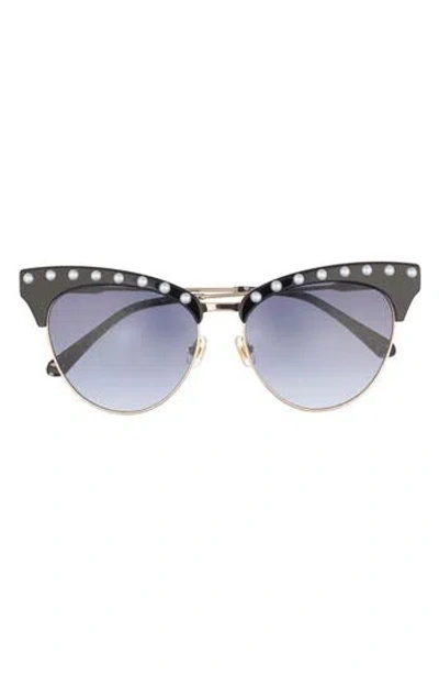 Kate Spade Alvi 54mm Cat Eye Sunglasses In 0807-9o
