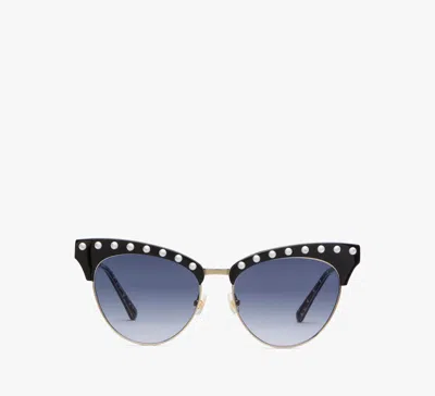 Kate Spade Alvi Sunglasses In Black