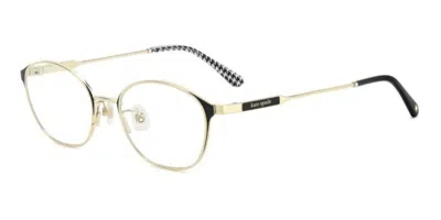 Kate Spade Amal/fj Asian Fit Women's Glasses, Gold, Size 49 In Brown