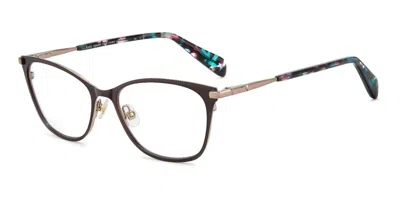 Kate Spade Amaris 2/g Asian Fit 09q Women's Glasses Brown Size 55 - Free Lenses - Blue Light Block Available In Dark Brown