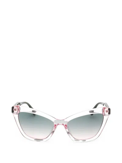 Kate Spade Amelie Cat-eye Sunglasses In Transparent