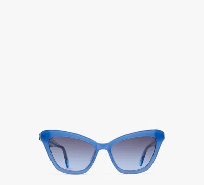 Kate Spade Amelie Sunglasses In Blue