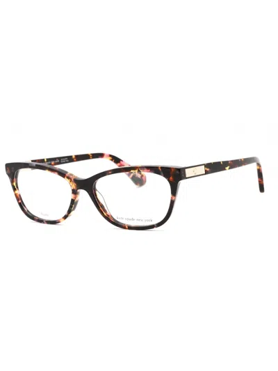 Kate Spade Amelinda Rectangular Eyeglasses For Women In Brown