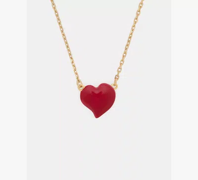 Kate Spade Amour Pendant In Red