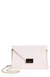 Kate Spade Anna Medium Envelope Leather Convertible Clutch In Light Rosebud
