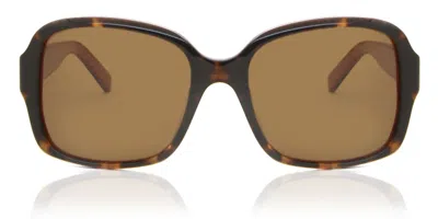 Kate Spade Annora/p/s Polarized S0u/vw Women's Sunglasses Tortoiseshell Size 54 In Brown