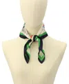 Kate Spade Art Supplies Silk Bandana Scarf