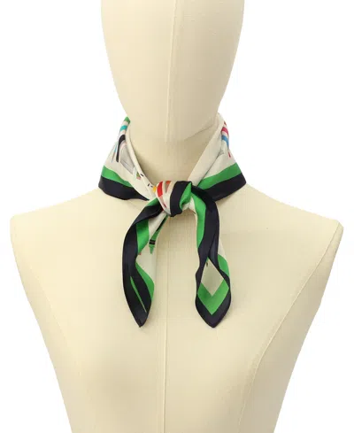 Kate Spade Art Supplies Silk Bandana Scarf