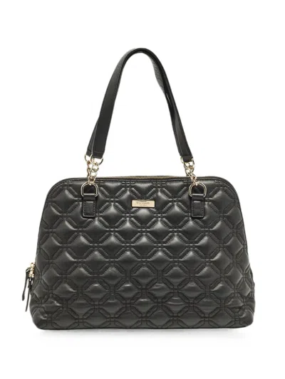 Pre-owned Kate Spade Astor Court Rachelle Tote Bag In Black