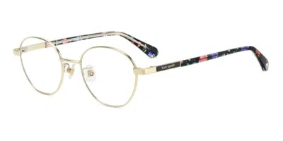 Kate Spade Atlee 2/fj Asian Fit Women's Glasses, Gold, Size 48