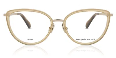 Kate Spade Audri/g Vestibilità Orientale 2t3 Occhiali Da Vista Marroni Per Uomo (solo Montatura) In Brown