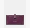 Kate Spade Ava Bifold Wallet In Purple