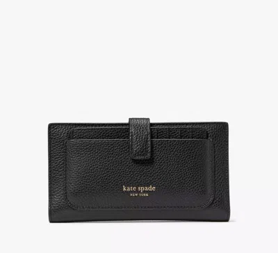 Kate Spade Ava Bifold Wallet In Black