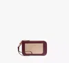 Kate Spade Ava Colorblocked Coin Card Case Wristlet In Cherry Juice