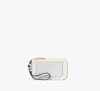 Kate Spade Ava Colorblocked Coin Card Case Wristlet In Stone Path