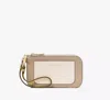Kate Spade Ava Colorblocked Coin Card Case Wristlet In Tigers Eye