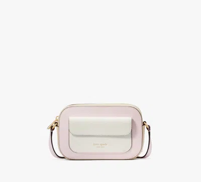 Kate Spade Ava Colorblocked Crossbody In Shimmer Pi