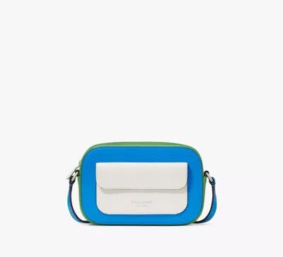 Kate Spade Ava Colorblocked Crossbody In Blue