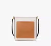 Kate Spade Ava Colorblocked Small Swingpack In Parchment