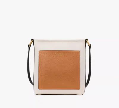 Kate Spade Ava Colorblocked Small Swingpack In Parchment
