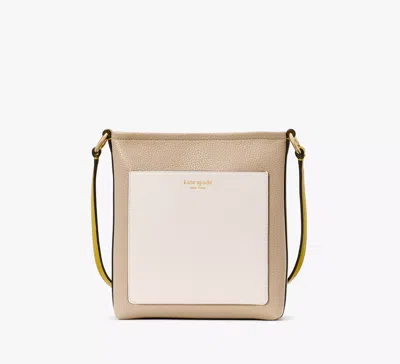Kate Spade Ava Colorblocked Small Swingpack In Tigers Eye
