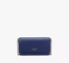 Kate Spade Ava Flap Chain Wallet In Outerspace