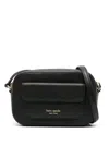 Kate Spade Ava Leather Crossbody Bag In Black