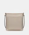 Kate Spade Ava Pebbled Leather Mini Crossbody Bag In Metallic