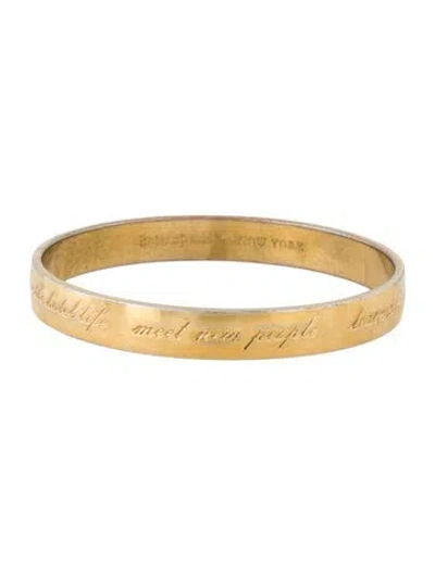 Pre-owned Kate Spade Bangle Bracelet, 8" In Multi