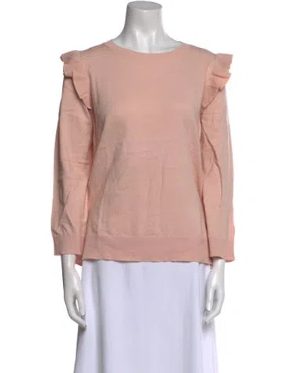 Pre-owned Kate Spade Bateau Neckline Sweater In Pink