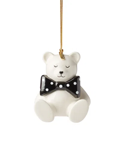 Kate Spade Be Jolly Baby's 1st Noel Christmas Ornament In Black