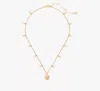 Kate Spade Beachside Scatter Pendant In Gold