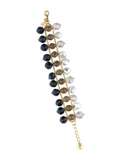 Pre-owned Kate Spade Bead Bracelet, 8" In Multicolor