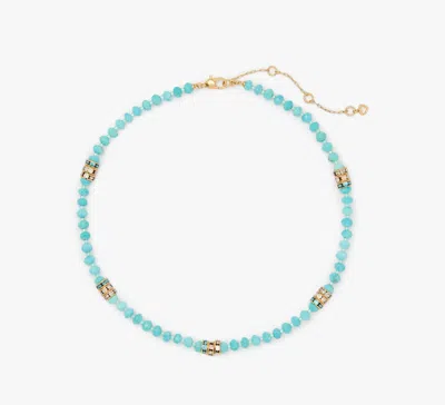 Kate Spade Beaded Necklace In Blue