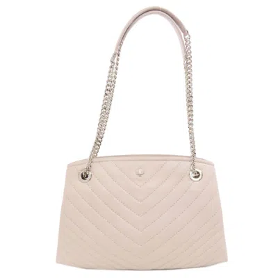 Pre-owned Kate Spade Beige Leather Shoulder Bag ()