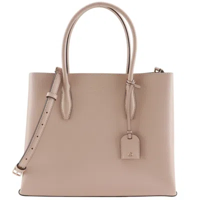 Pre-owned Kate Spade Beige Leather Tote Bag ()