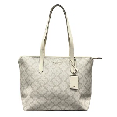 Pre-owned Kate Spade Beige Pvc Tote Bag ()