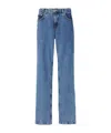 Kate Spade Straight Leg Denim Pant In Blue