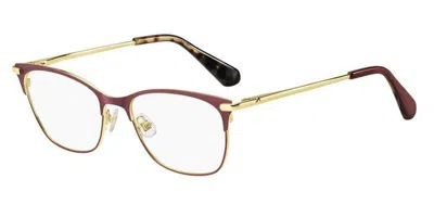 Kate Spade Bendall Lhf Occhiali Da Vista Borgogna Per Donna (solo Montatura) In Red